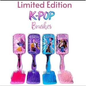 Limited Edition K-POP DEMON HUNTERS Air Cushion Massage Soft Detangler Brushes